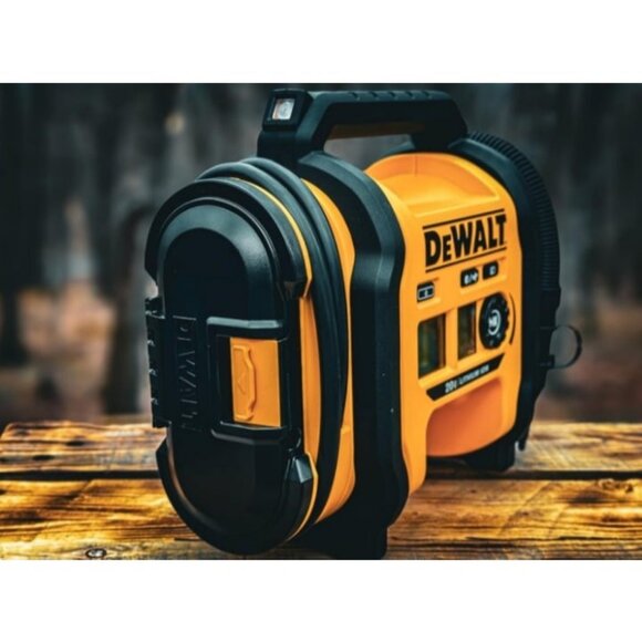 20V MAX Tire Inflator Compact and Portable Automatic Shut Off LED Light - Picture 3 of 4